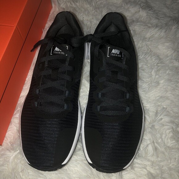 New Nike Men’s Size 7.5 Flex Control TR4 Cross Trainer Black Shoes - Picture 2 of 4